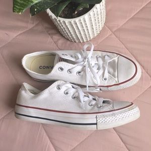 Converse All Star White Low Top Shoes